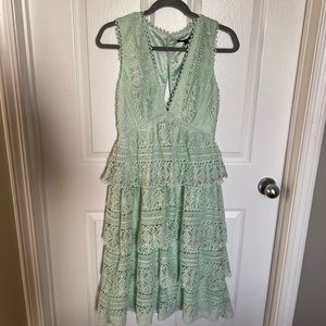 Gianni Bini Mint Midi Dress